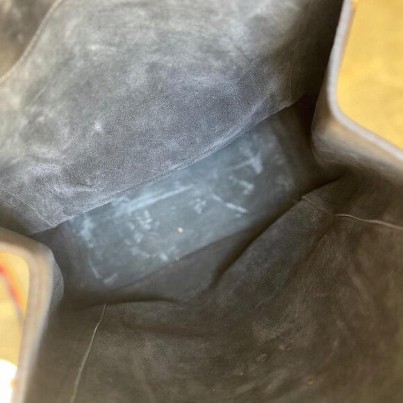 Great Condition Black Leather Sophie Hulme Bag/ Backpack (convertible) - Picture 13 of 16